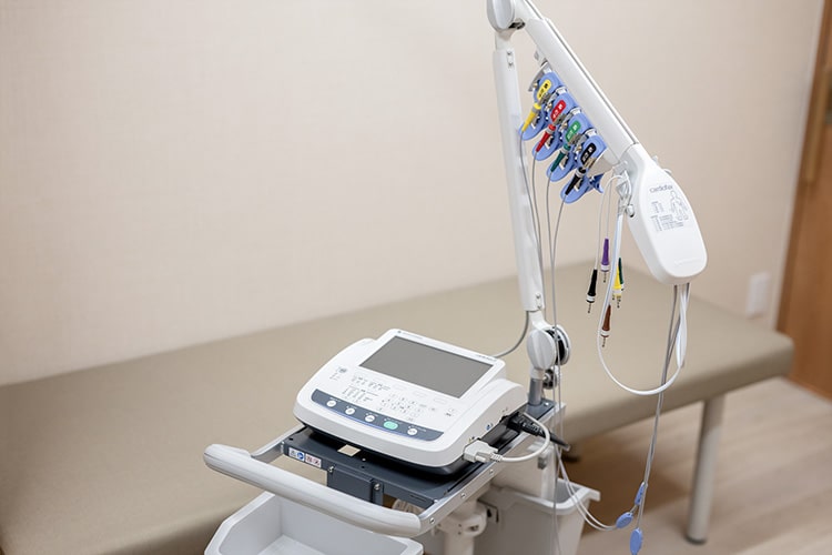 心電図検査機器